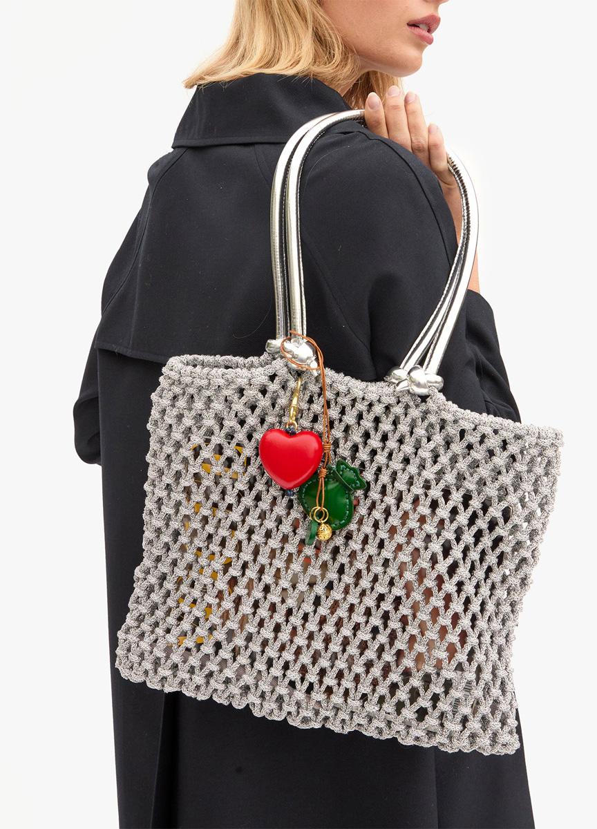 愛心吊飾鑰匙圈